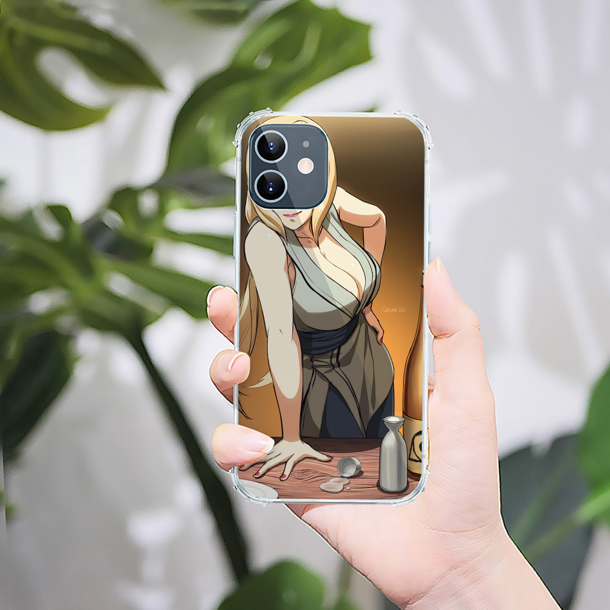 （画像用） NARUTO -ナルト- NARUTO -ナルト- 疾風伝 【iPhone 12シリーズ対応】透明スマホケース（クリアソフトケース）